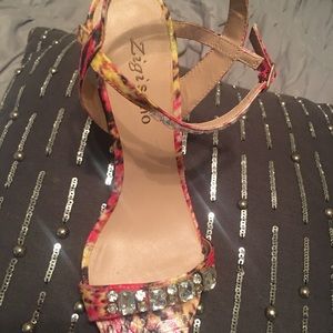 Summer Heel with embellishment